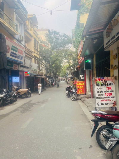 Mặt bằng kinh doanh CHDV Dt70 x 6T mặt phố Hoa Bằng sầm uất kd đa dạng