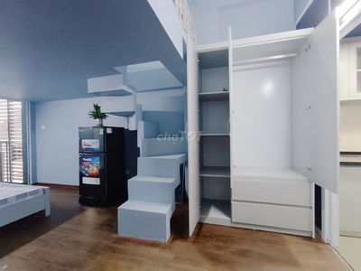 Căn hộ 45m gác lửng Hai bà Trưng-Oto đỗ-Ban công rộng-PCCC đủ-hơn 5tr