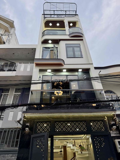 NHÀ 4 TẦNG THANG MÁY FULL NỘI THẤT,ĐƯỜNG XE TẢI TRÁNH,P15,TB