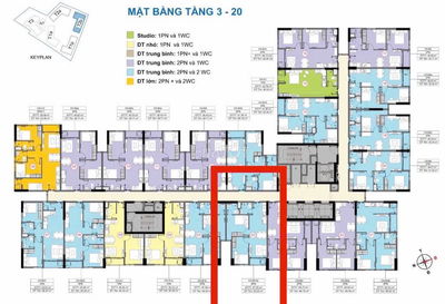 2PN – 2WC - Bàn Giao Quý 4 2026 - Destino Centro Tháp T2B