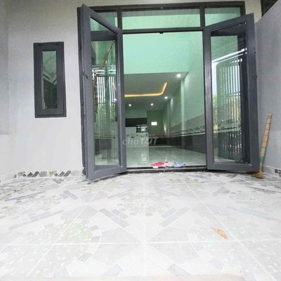 NHÀ MỚI XÂY 100% _ Trệt Lửng _ 2Pn _ 2Wc_ Sân Xe Máy, Đường Xe hơi