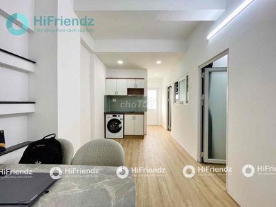 2 Phòng Ngủ - 60m2 - Ban Công - Full Nội Thất- Máy Giặt Riêng-Gia Định