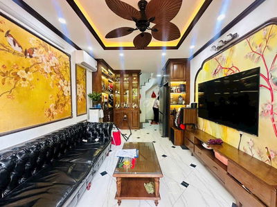 BÁN NHÀ 5 TẦNG CẠNH CHỢ ĐỒNG DINH – NGÕ THOÁNG – FULL NỘI THẤT CHÂU ÂU