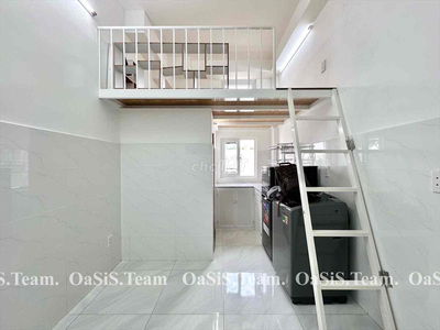 PHÒNG GÁC FULL NỘI THẤT CÓ MÁY GIẶT RIÊNG , TỦ lẠNH NGAY ĐH NTT