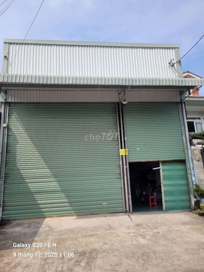 🧢Xưởng cho thuê DT 9X30 Xưởng cao đẹp