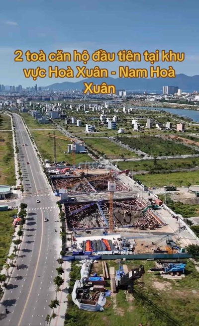 Bán Lô Đất đường 10m5 đối diện 2 toà căn hộ Ánh Dương- Nam Hoà Xuân