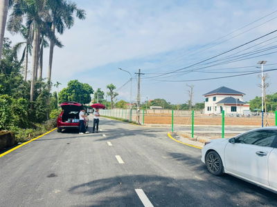 BÁN LÔ ĐẤT 100m FULL THỔ CƯ NGAY TT XÃ, GẦN CỔNG TRƯỜNG ĐHQG, KHU CNC HOÀ LẠC RẺ NHẤT THỊ TRƯỜNG