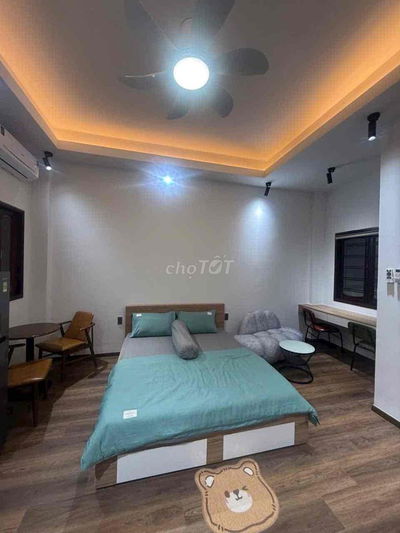 Phòng Full nội thất mới 100%, dt: 30m2 mặt tiền đường Võ Oanh,p25,BT.