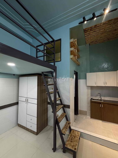 Căn hộ 1pn 60m2 có ban công full nội thất