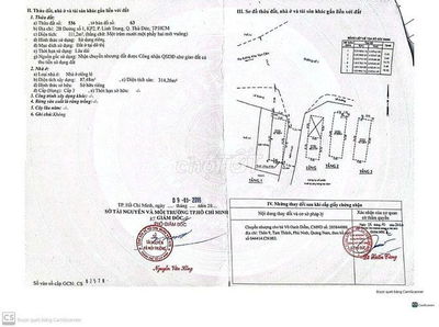 BÁN NHÀ lô góc hai mặt tiền đường lớn,  Phường Linh Trung, Thủ Đức