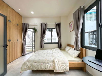 CĂN HỘ 1PN- MÁY GIẶT RIÊNG, THANG MÁY NGAY ĐH BÁCH KHOA,NGÃ 4 BẢY HIỀN