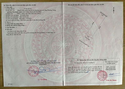 Bán lô đất Hoà Phú 29 - khu E Kim Long -thông nguyễn sinh sắc