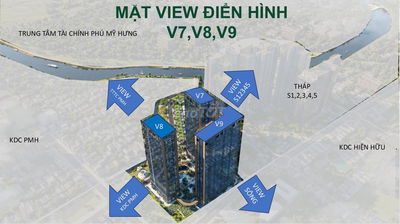 Căn hộ 2PN, 72m2, dự án Sunshine Sky City Q7, liền kề Phú Mỹ Hưng