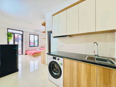 Bóc tem CCMN 25-30m2 Full đồ xịn sò. Ban công máy giặt tại Đông Tác