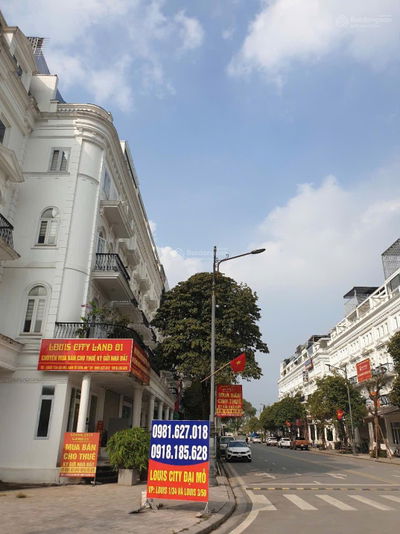 Phòng bán hàng dự án Louis City Đại Mỗ - Nam Từ Liêm DT từ 90m², 300m2 chỉ từ 24 tỷ LH Mr Dân