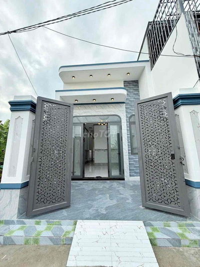 Nhà Cấp 4 Mới Xây 4,3 x 19m 2 Phòng Ngủ 2WC Sổ Hồng Riêng Giá Còn Bớt