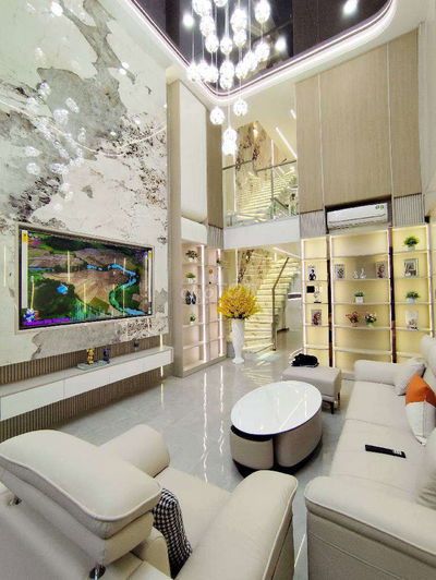 BÁN NHÀ GÒ XOÀI - 77M2 - 4 TẦNG - HẺM XE HƠI - NHÀ ĐẸP - GIÁ 6,7 TỶ