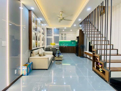 BÁN GẤP TRONG THÁNG, 3tỷ350 DT 34.6m2 NƠ TRANG LONG,  Bình Thạnh, SHR