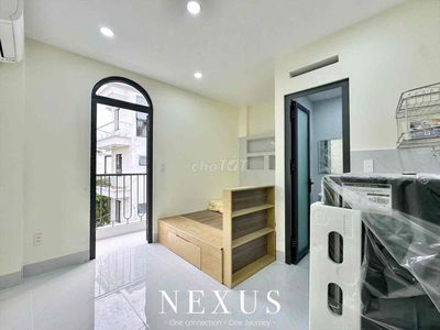 CHO THUÊ STUDIO BAN CÔNG FULL NỘI THẤT GẦN ĐƯỜNG LỚN DƯƠNG QUẢNG HÀM