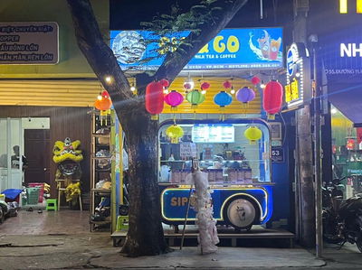 Cần sang lại kiot trà sữa