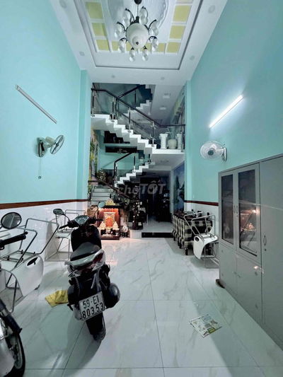 Nhà Mới Hẻm Xe Tải Thông P9: 4x15m, trệt lửng 3 lầu, 4pn, 5wc, có NT