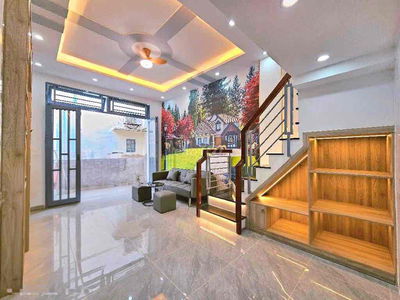 Nhà nhỏ, mới ngay CityLand P7, 3.7x10, 2 lầu, 4pn, 3wc. 4.35tỷ