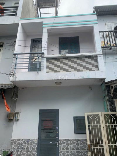 4x16, nhà có 1 lầu, hẻm 6m thông đường 18b, giáp Mã Lò