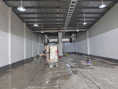 KHO XƯỞNG 10X40M GÁC 100M2 MỚI XÂY CAO RÁO ĐẸP