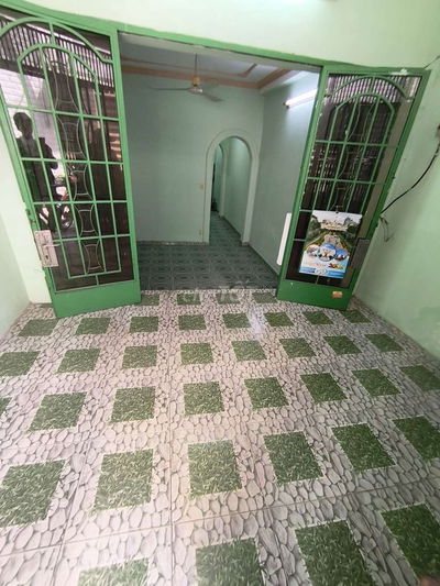 Nhà 4x16. Trệt lầu 3PN, 2WC. Quang Trung, P10, GV. Có sân xe, bancol