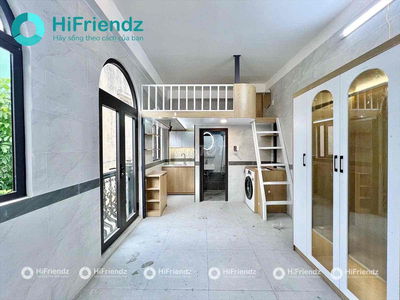 PHÒNG GÁC BANCOL FULL NỘI THẤT NHÀ MỚI ĐI BỘ ĐI HỌC IUH - VLU