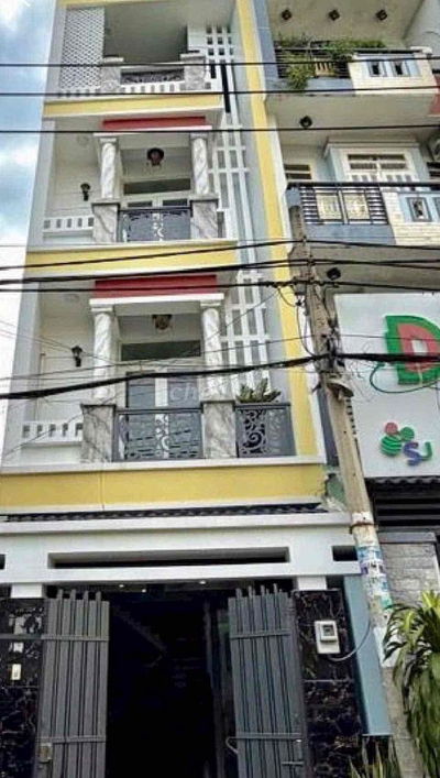 BÁN NHÀ 4 TÀNG 56 m2 6 pn HẺM XE HƠI - ngay TÂN KỲ TÂN QUÝ CHỈ 6,5 tỷ