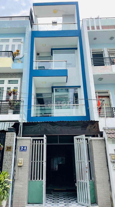 💰MẶT TIỀN 10m khu PHÚ THỌ HOÀ, 4 x 20M,4 TẤM, 5 Phòng, 4WC