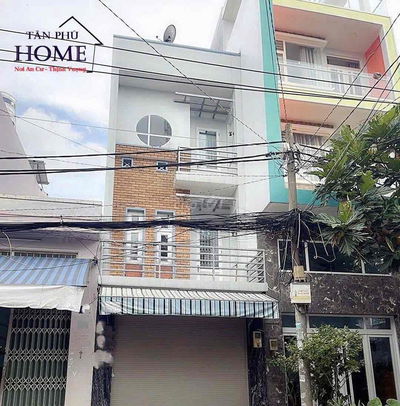 BÁN NHÀ MẶT TIỀN ĐƯỜNG LÊ ĐÌNH THÁM, 5m x 12.5m, TRỆT 2 LẦU SÂN THƯỢNG