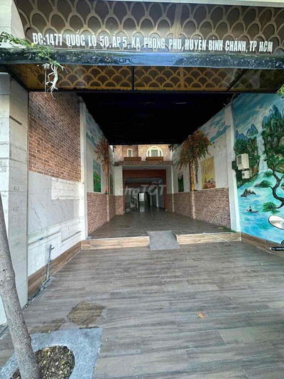 CHO THUÊ NHÀ NGUYÊN CĂN – VỊ TRÍ ĐẮC ĐỊA NGAY QUỐC LỘ 50, BÌNH CHÁNH