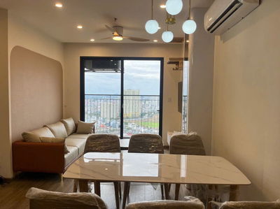 Cho thuê căn hộ 3PN-2WC full nội thất, căn góc VinSmart giá từ 11,5tr