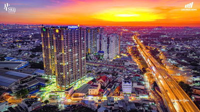 Mới nhất! Phú Đông Sky Garden cho thuê bếp + nước nóng+ rèm giá 7,8tr