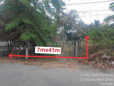 315 m² đất mặt tiền đường Lê Thị Riêng, Dương Minh Châu