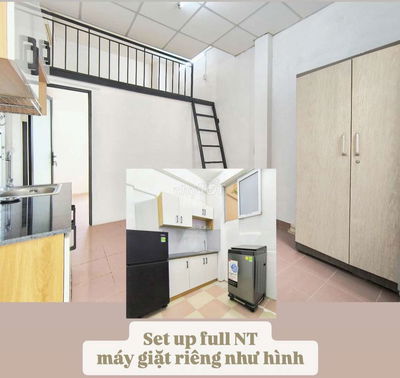 ✨2PN mới (1PN + gác ngủ) nút VÀNG giao Phú Nhuận - Bình Thạnh full NT