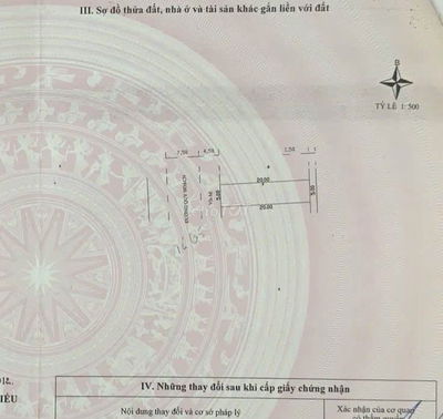 BÁN LÔ ĐẤT MT ĐƯỜNG 7.5M TÚ QUỲ, GẦN BẾN XE , 100M2 , GIÁ 4 TỶ 680 TL