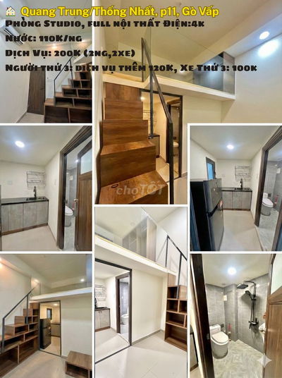 DUPLEX TÁCH BẾP - FULL NỘI THẤT BV HỒNG ĐỨC, CHỢ HTT