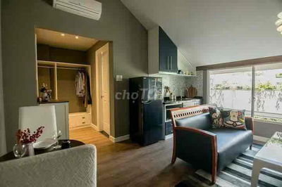 🌹CHO THUÊ CĂN HỘ 1PN/STUDIO SÂN VƯỜN, BANCOL FULL_NỘI THẤT THANG MÁY