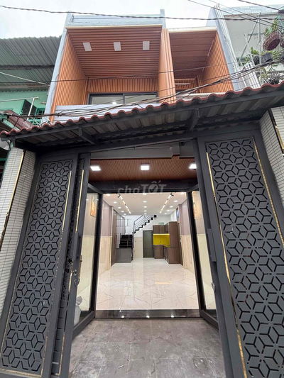 🟢 NHÀ MỚI 38m2 DƯƠNG BÁ TRẠC P1 GIÁ 4.580 Tỷ