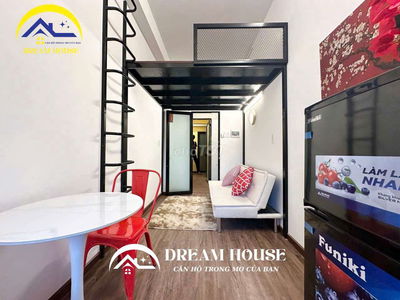 CĂN HỘ MINI FULL NỘI THẤT- BAN CÔNG GIẾNG TRỜI THOÁNG GẦN ĐH VĂN HIẾN