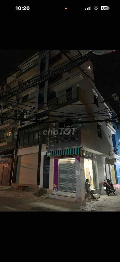 nhà góc 2 mặt tiền, số 205 Phan Văn Hân. Q Bình Thạnh