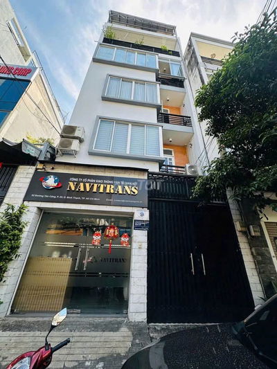 CHO THUÊ TÒA NHÀ VĂN PHÒNG  MẶT TIỀN 5 TẦNG TÂN CẢNG, P.25, BÌNH THẠNH