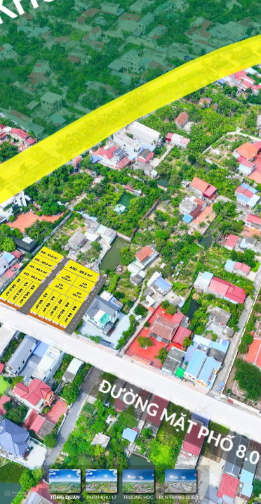 17 lô đất vị trí cổng lõi KCN Tràng Duệ 3 ngay LG, giá nhỉnh 10tr/m2 trung tâm hạ tầng sẵn sổ đỏ