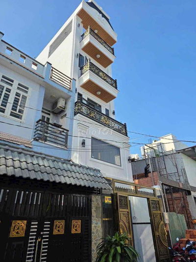 Siêu phẩm 4x20m 1 trệt lửng 3 lầu 5PN có thang máy 450Kg - Giá 8.95 ty