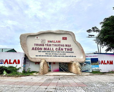 Nền cách Siêu Thị AEON 300m nối liền qua Đ. CMT8. (CHÍNH CHỦ)