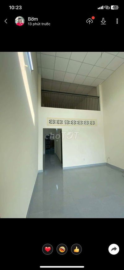 CHO THUÊ NHÀ SẠCH ĐẸP 1PN+GÁC RỘNG