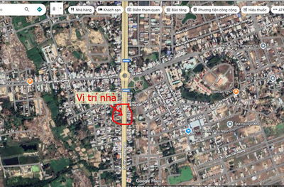 Nhà mặt tiền DT607 Trần Hưng Đạo, ngay Chợ Điện Ngọc